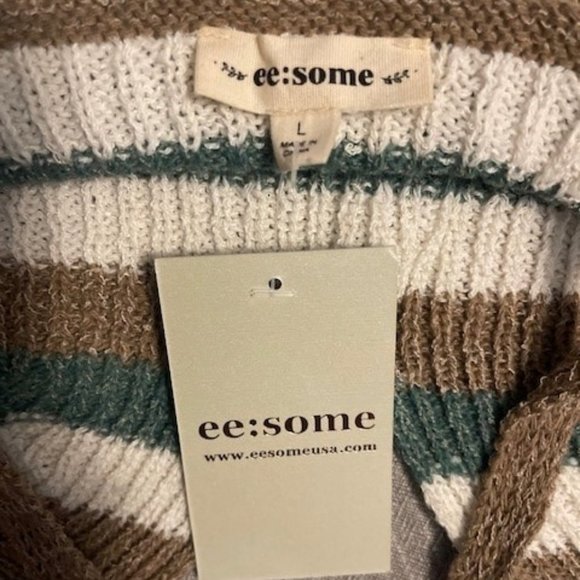 ee:some Fitted Sweater Tank Top, Size Large - Picture 3 of 4